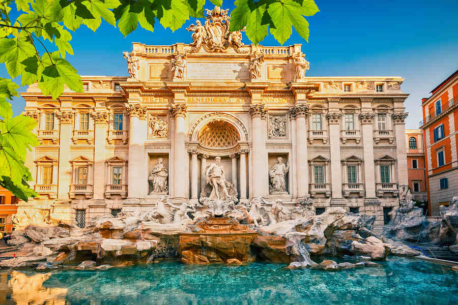 特雷維噴泉池 Trevi Fountain